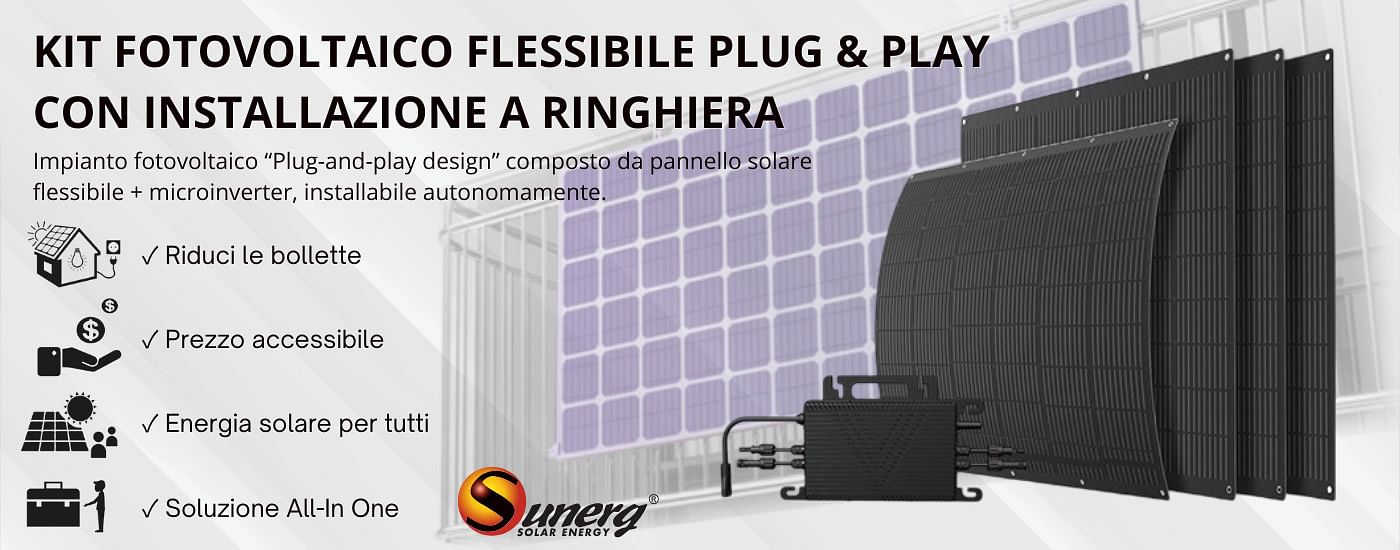 Fotovoltaico da balcone climaway
